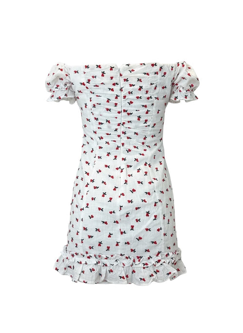 Vestido bordado Zara