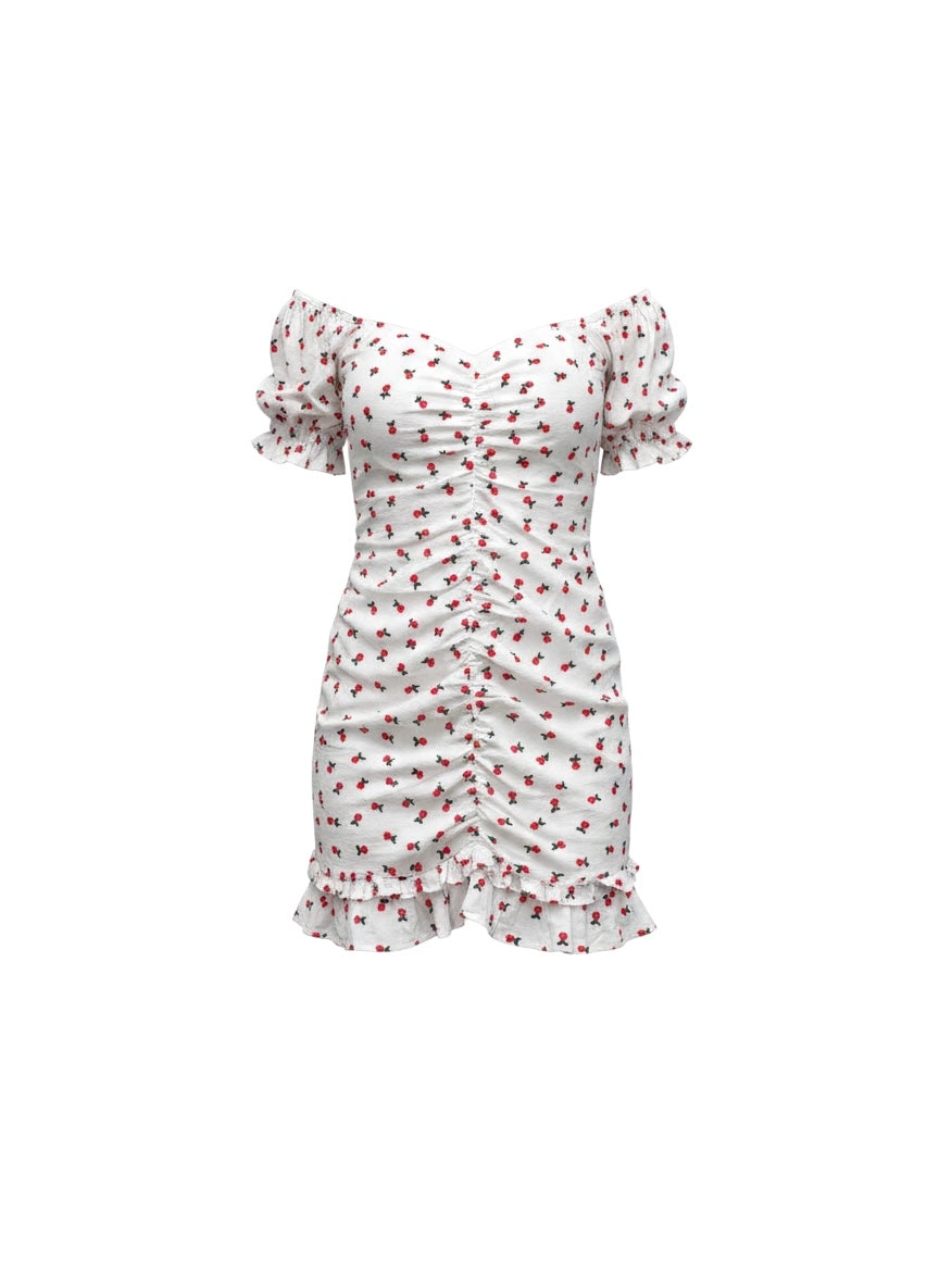 Vestido bordado Zara
