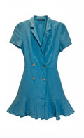 Vestido Macaquinho Zara em Linho | Tam. P